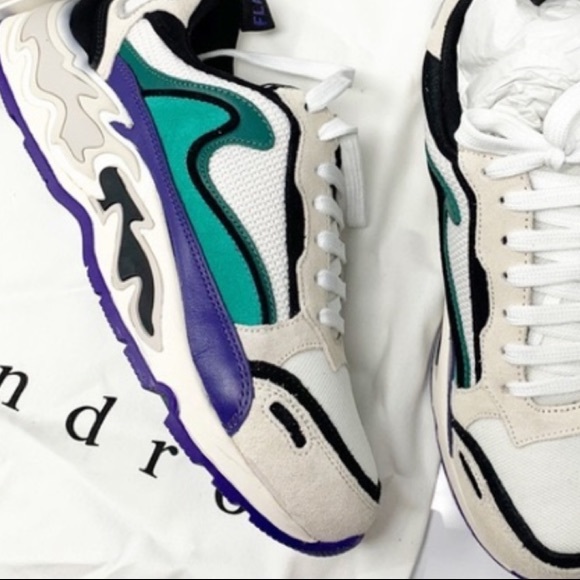 Sandro Flame Designer Leather Sneakers NEW! - Picture 4 of 4